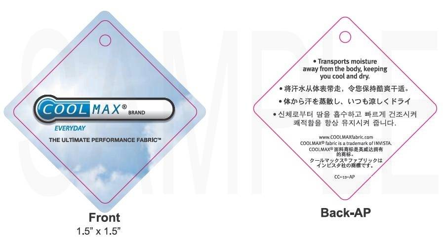 coolmax 功能性纱线 吸湿 快干 户外 运动(pm010