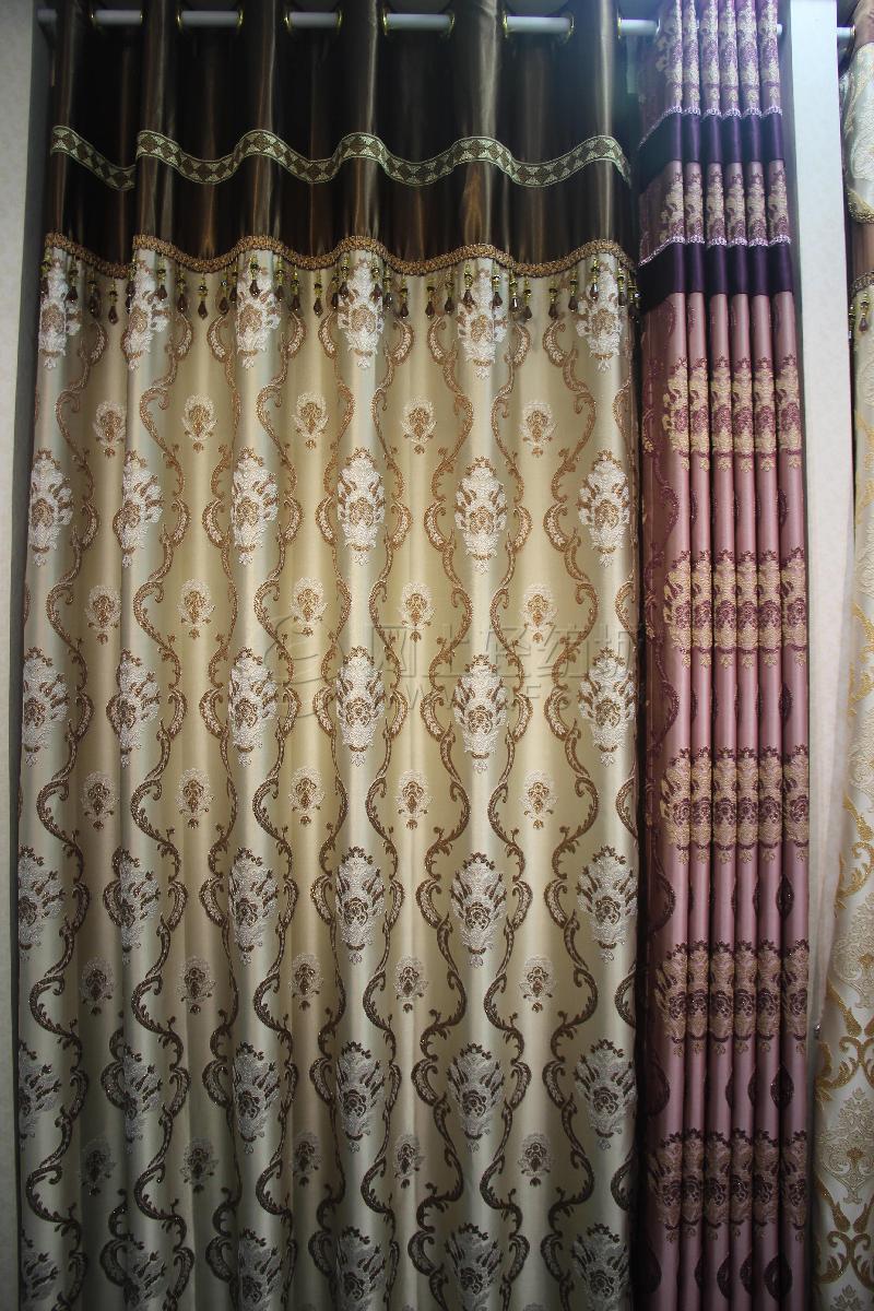 欧式提花窗帘面料_绍兴市柯桥区千意成电子商务有限公司_网上轻纺城