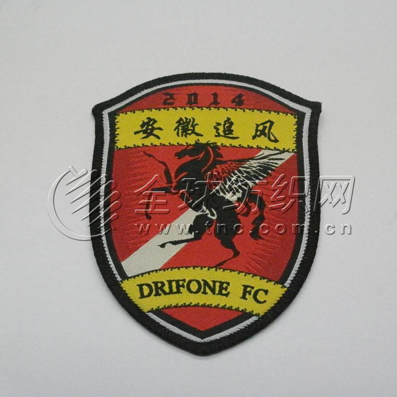 广州织唛工厂订制 织唛肩章 交通协管臂章 部门臂章