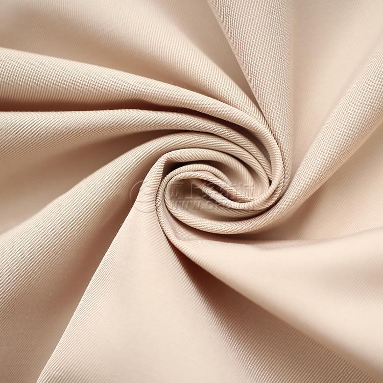 春秋季斜纹棉记忆羽绒服风衣派克服女装服装面料