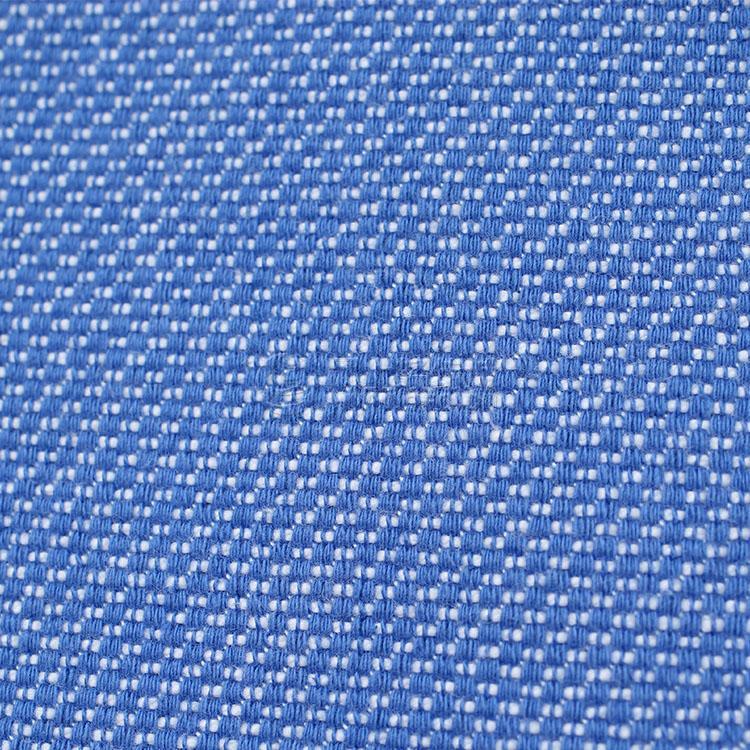 蓝底白星抱枕布靠垫布休闲家纺面料厂家直销